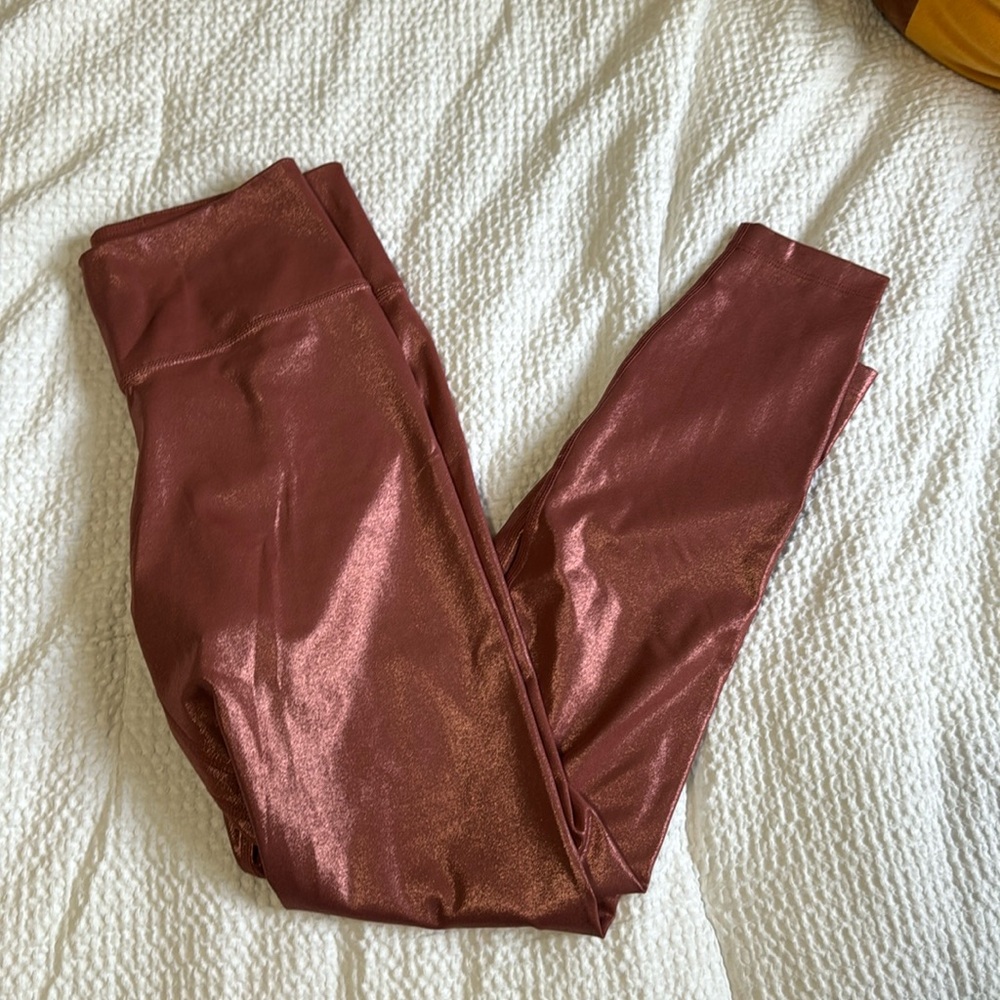 Nike shimmer dri fit leggings